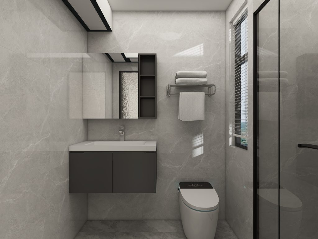 Tampines Green Jade 4-Room  Design C (Kitchen, Master Bedroom, and Bathroom Cabinets)