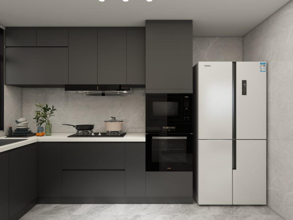 Tampines Green Jade 4-Room  Design C (Kitchen, Master Bedroom, and Bathroom Cabinets)