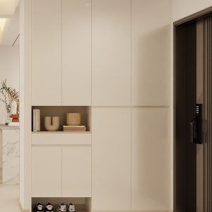 Foyer Full Height Shoes Cabinet  (5.5 feet)