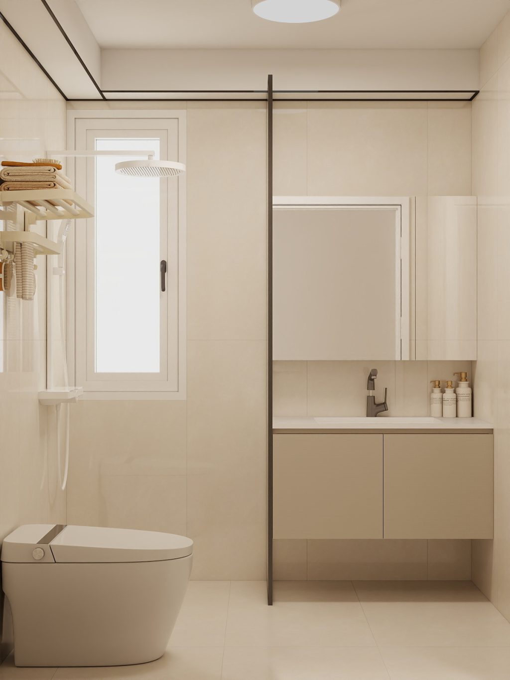 Woodlands Urban Ville 5-Room  Design A (Kitchen, Master Bedroom, and Bathroom Cabinets)