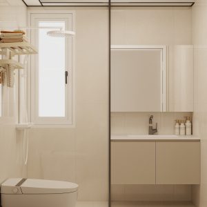 Common Bathroom Top & Bottom Cabinets (5 feet)