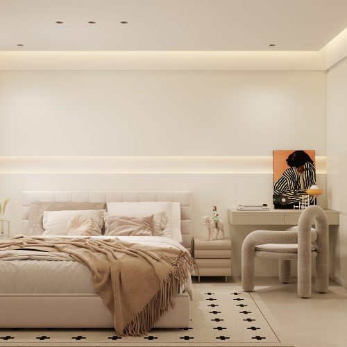 Woodlands Urban Ville 5-Room  Design A (Kitchen, Master Bedroom, and Bathroom Cabinets)