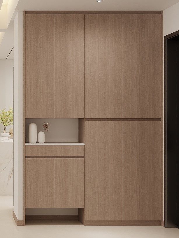 Foyer Full Height Shoes Cabinet  (5.5 feet)