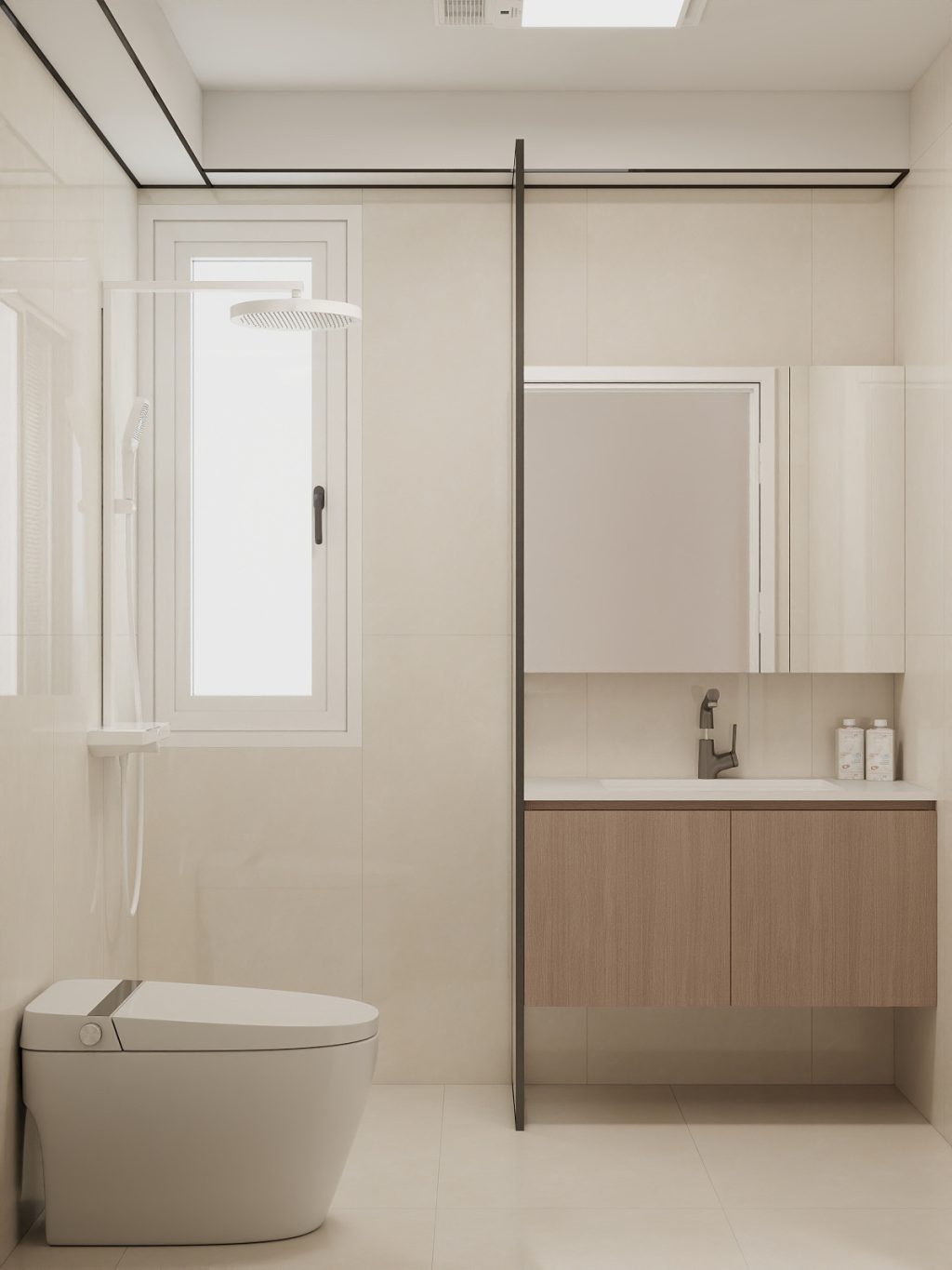 Woodlands Urban Ville 5-Room  Design B (Kitchen, Master Bedroom, and Bathroom Cabinets)