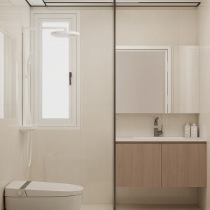Common Bathroom Top & Bottom Cabinets (5 feet)