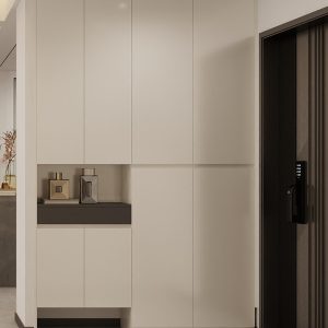 Foyer Full Height Shoes Cabinet  (5.5 feet)