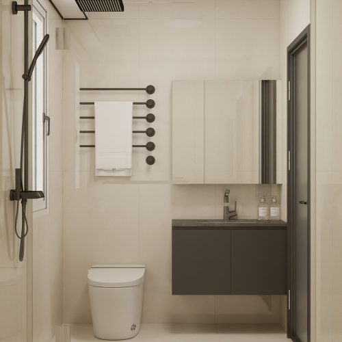 Woodlands Urban Ville 5-Room  Design C (Kitchen, Master Bedroom, and Bathroom Cabinets)