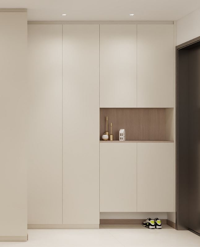 Foyer Full Height Shoes Cabinet  (6 feet)