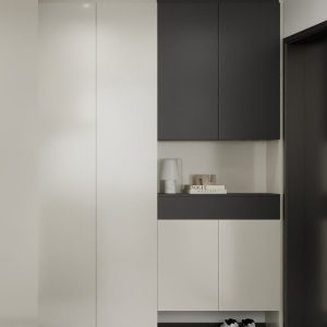 Foyer Full Height Shoes Cabinet  (6 feet)