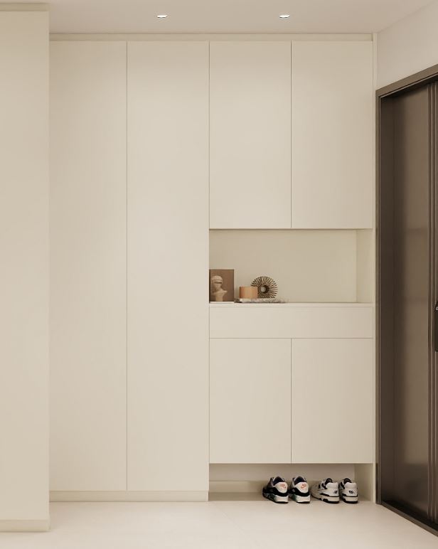 Foyer Full Height Shoes Cabinet  (6 feet)