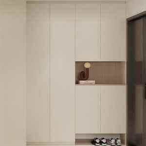 Foyer Full Height Shoes Cabinet  (6 feet)