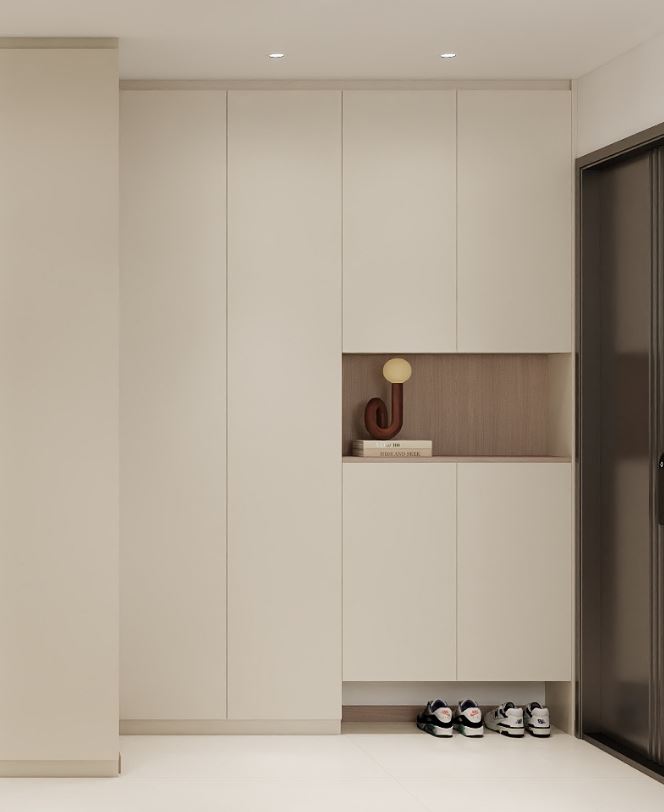 Foyer Full Height Shoes Cabinet  (6 feet)