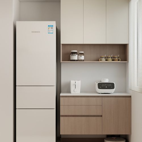 Woodlands Urban Ville 2-Room  Area 2 Design B (Kitchen, Master Bedroom, and Bathroom Cabinets)
