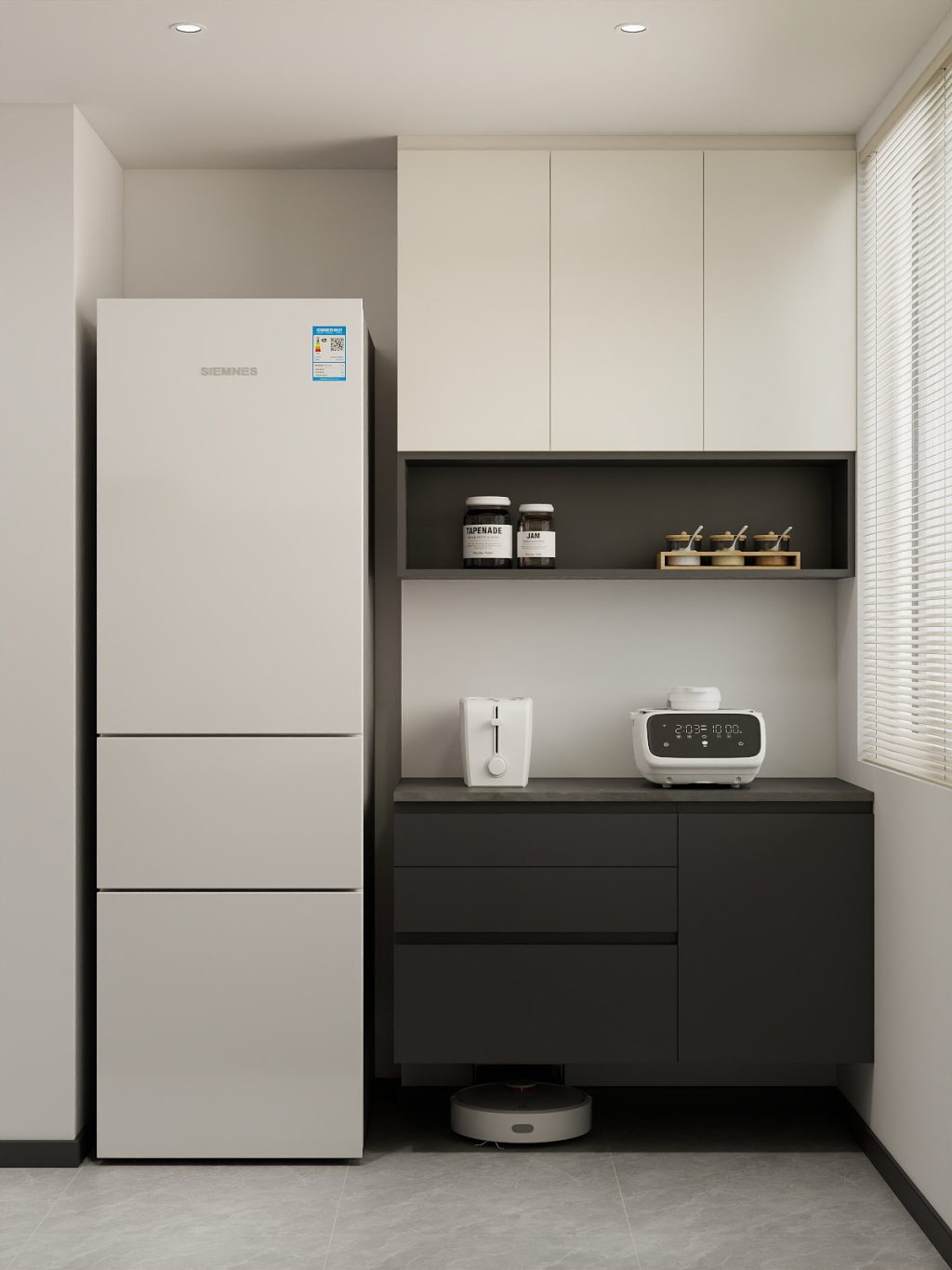 Woodlands Urban Ville 2-Room  Area 2 Design C (Kitchen, Master Bedroom, and Bathroom Cabinets)