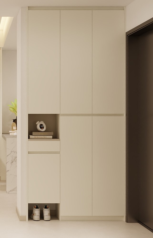Foyer Full Height Shoes Cabinet  (6 feet)