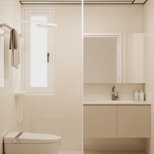 Woodlands Urban Ville 4-Room  Design A (Kitchen, Master Bedroom, and Bathroom Cabinets)