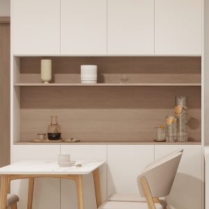 Dining Full Height Storage & Display cabinet  (5.5 feet)