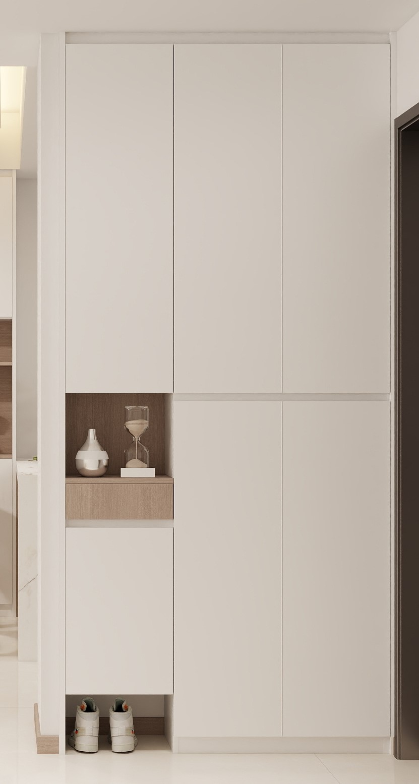 Foyer Full Height Shoes Cabinet  (6 feet)