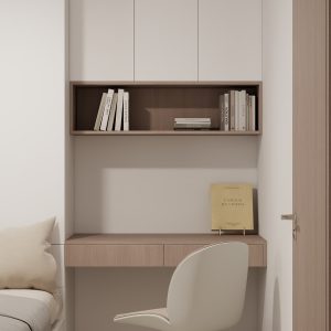 Bedroom 1 Tatami Platform Bed with Storage with Study Table (10 feet)