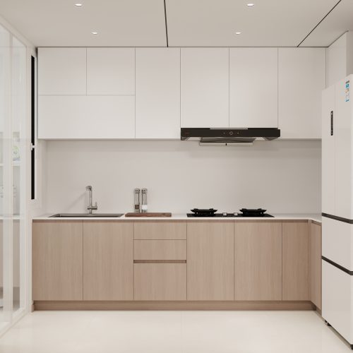 Woodlands Urban Ville 4-Room  Design B (Kitchen, Master Bedroom, and Bathroom Cabinets)