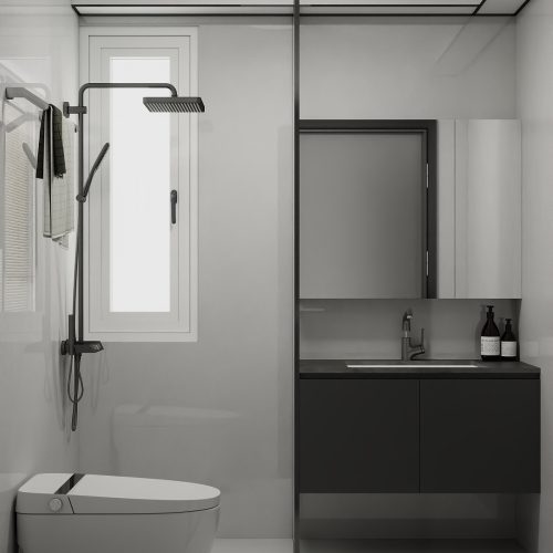 Woodlands Urban Ville 4-Room  Design C (Kitchen, Master Bedroom, and Bathroom Cabinets)