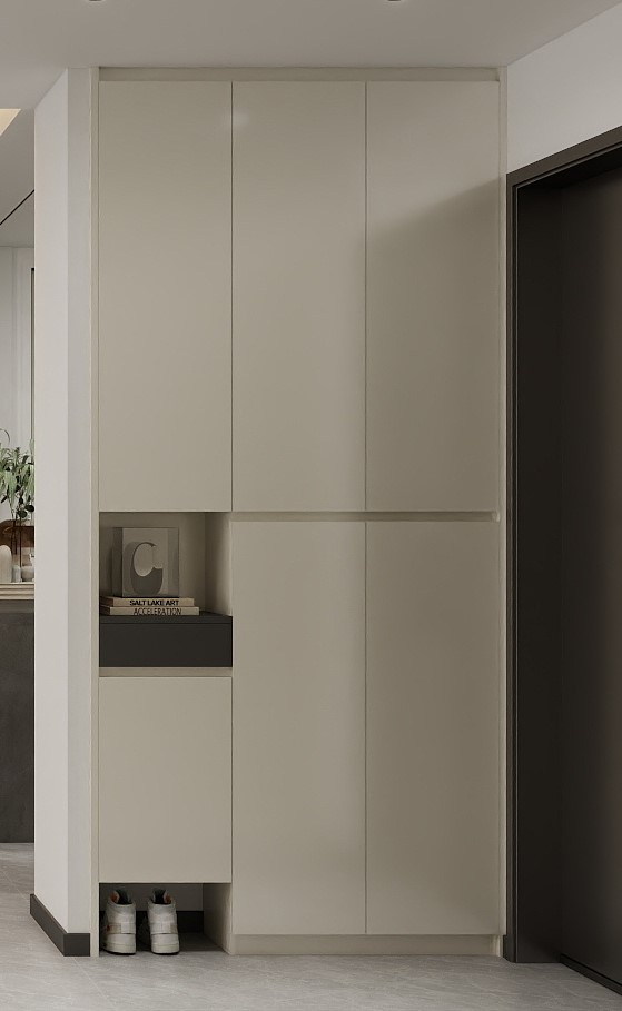 Foyer Full Height Shoes Cabinet  (6 feet)