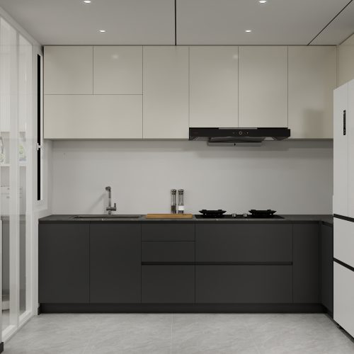Woodlands Urban Ville 4-Room  Design C (Kitchen, Master Bedroom, and Bathroom Cabinets)
