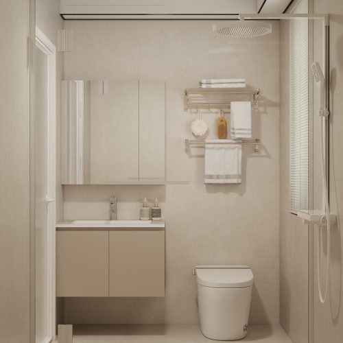 Woodlands Woodgrove Ascent 5-Room  Design A (Kitchen, Master Bedroom, and Bathroom Cabinets)
