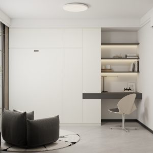 Bedroom 2 Space Saving Beds with Casement Wardrobe  (10.5  feet)