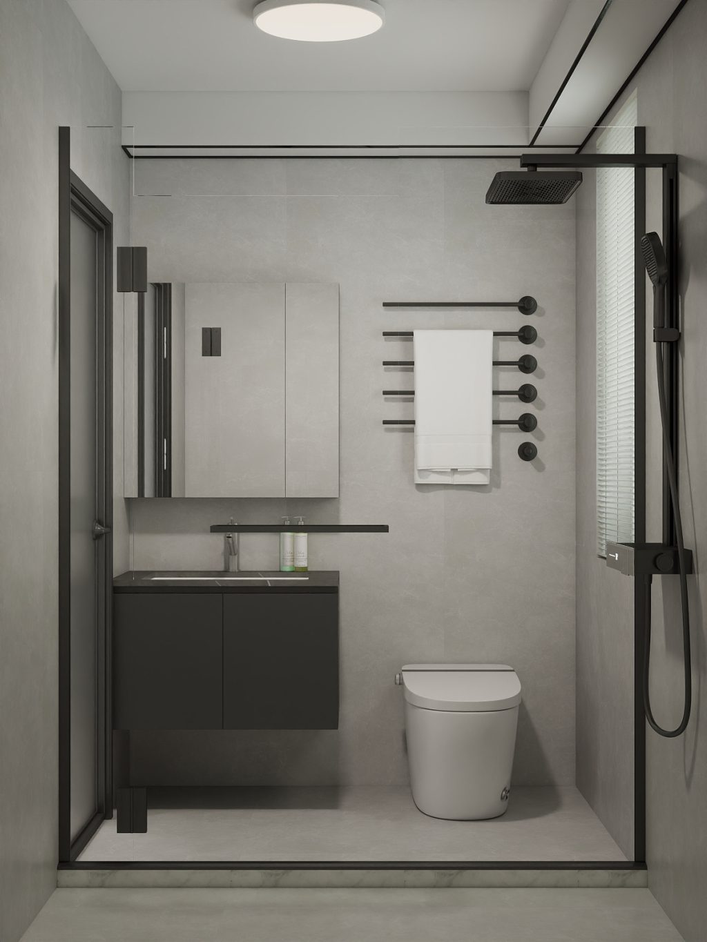 Woodlands Woodgrove Ascent 5-Room  Design C (Kitchen, Master Bedroom, and Bathroom Cabinets)