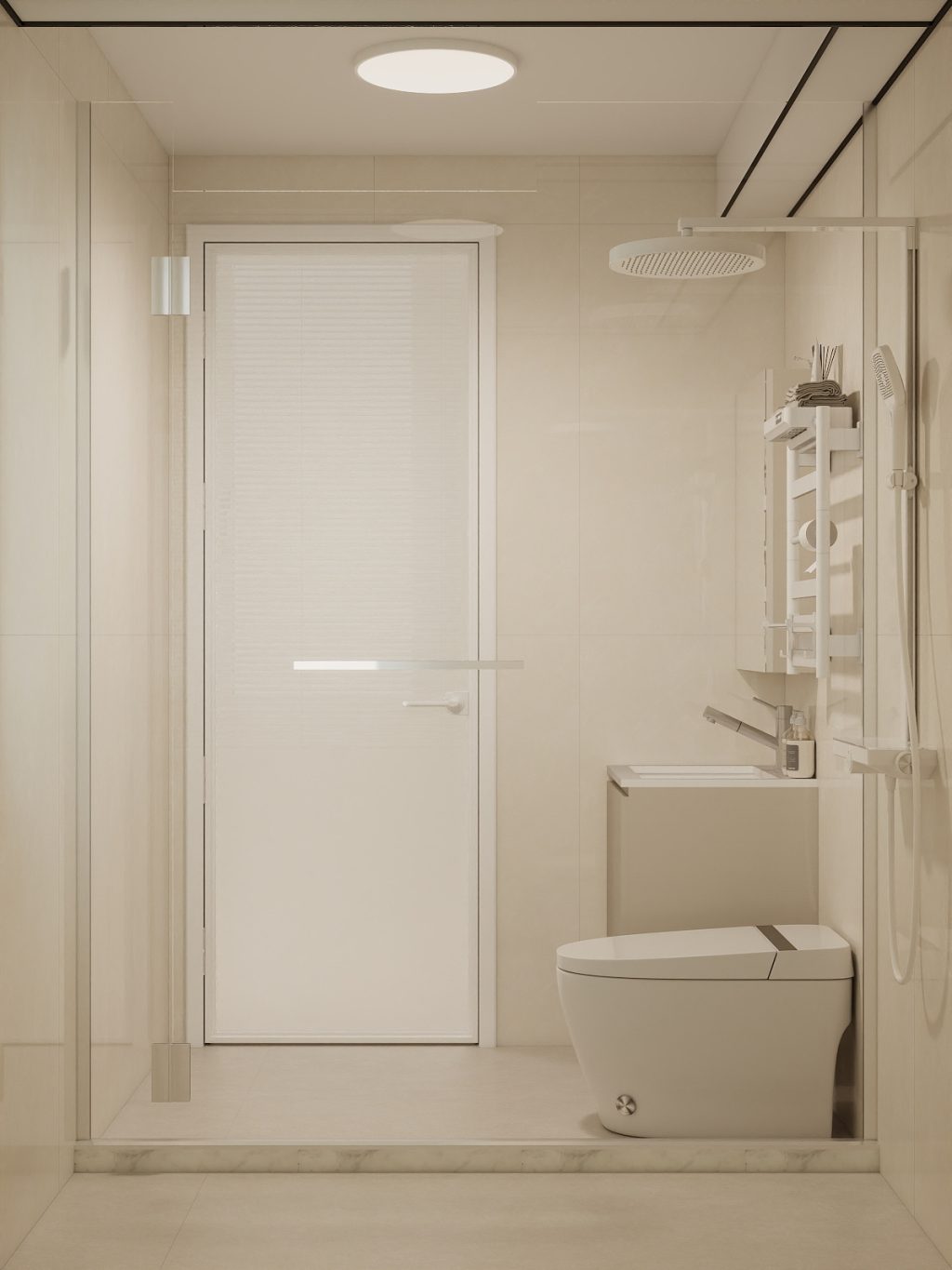 Woodlands Woodgrove Ascent 2-Room Design A (Kitchen, Master Bedroom, and Bathroom Cabinets)