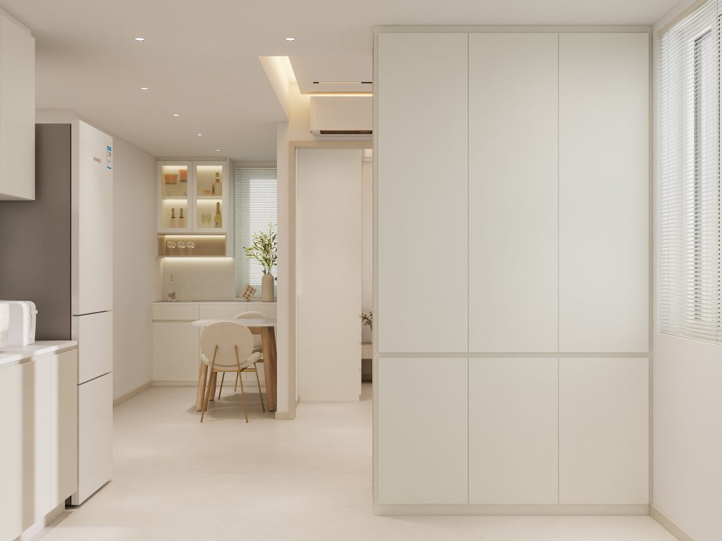 Woodlands Woodgrove Ascent 2-Room Design A (Kitchen, Master Bedroom, and Bathroom Cabinets)