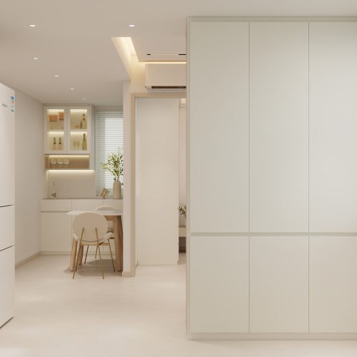 Woodlands Woodgrove Ascent 2-Room Design A (Kitchen, Master Bedroom, and Bathroom Cabinets)