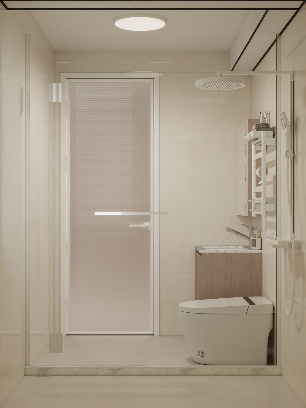 Woodlands Woodgrove Ascent 2-Room Design B (Kitchen, Master Bedroom, and Bathroom Cabinets)