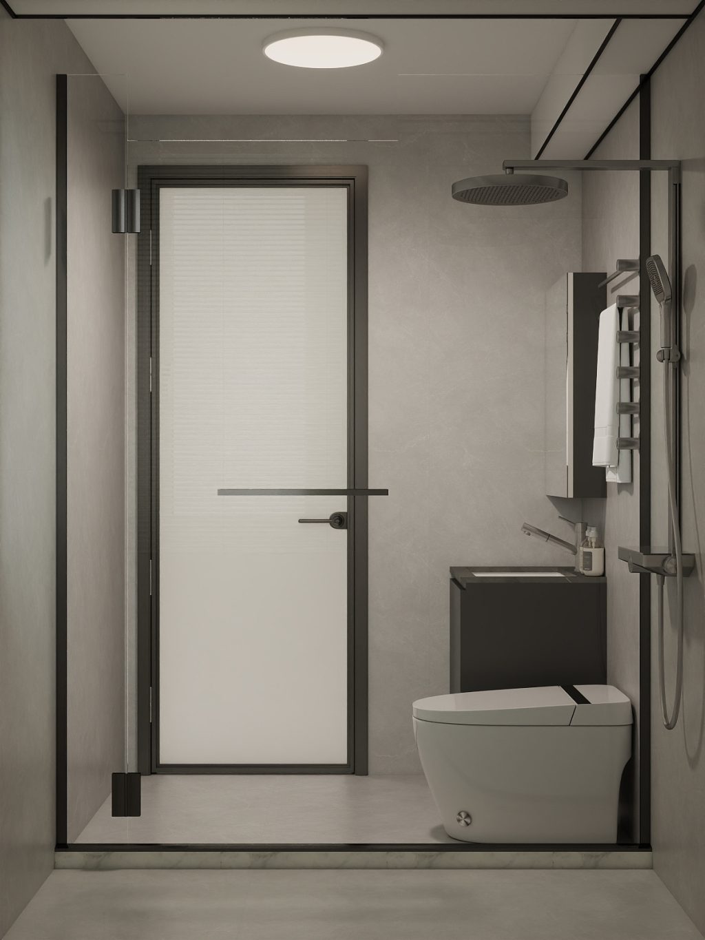 Woodlands Woodgrove Ascent 2-Room Design C (Kitchen, Master Bedroom, and Bathroom Cabinets)
