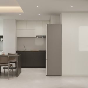 Foyer Full Height Shoes Cabinet and Bomb Shelver Door (6.5 feet)