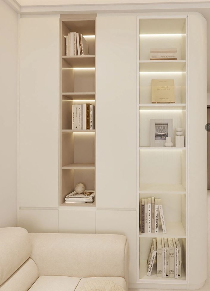 Dining Full Height Storage & Display cabinet  (5 feet)