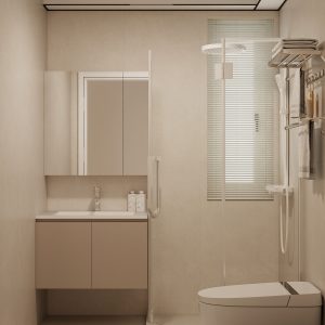 Common Bathroom Top & Bottom Cabinets (5 feet)
