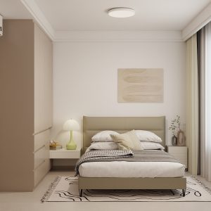 Bedroom 1 Casement Wardrobe with Dressing Table (6.5 feet)