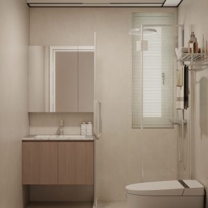 Common Bathroom Top & Bottom Cabinets (5 feet)