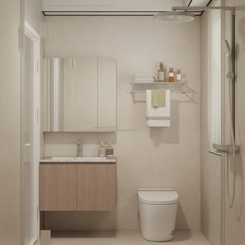 Woodlands Woodgrove Ascent 4-Room  Design B (Kitchen, Master Bedroom, and Bathroom Cabinets)