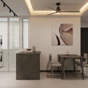 Sintered Stone Island Dining Table  (5 feet)