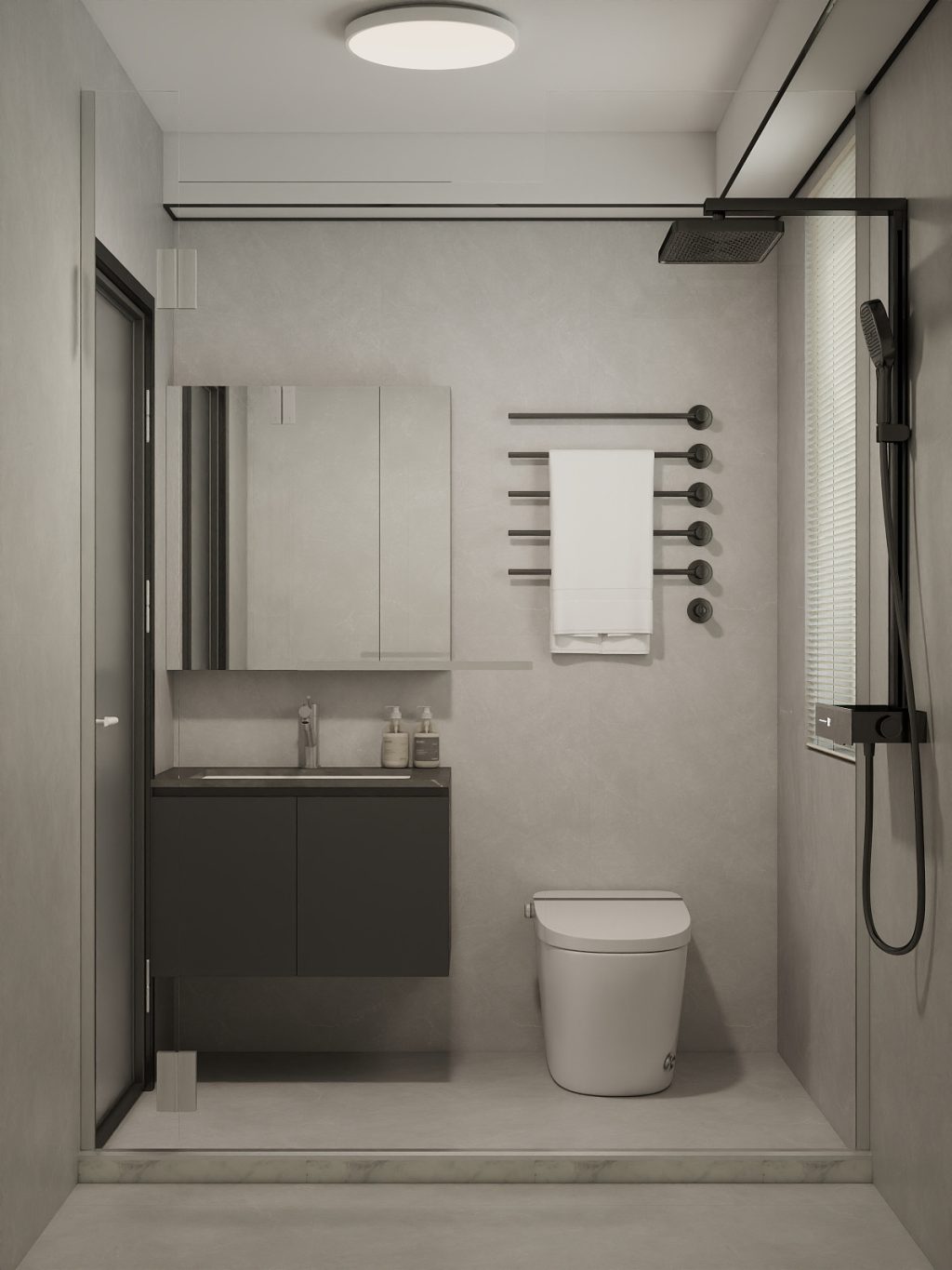 Woodlands Woodgrove Ascent 4-Room  Design C (Kitchen, Master Bedroom, and Bathroom Cabinets)