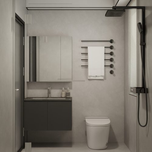 Woodlands Woodgrove Ascent 4-Room  Design C (Kitchen, Master Bedroom, and Bathroom Cabinets)
