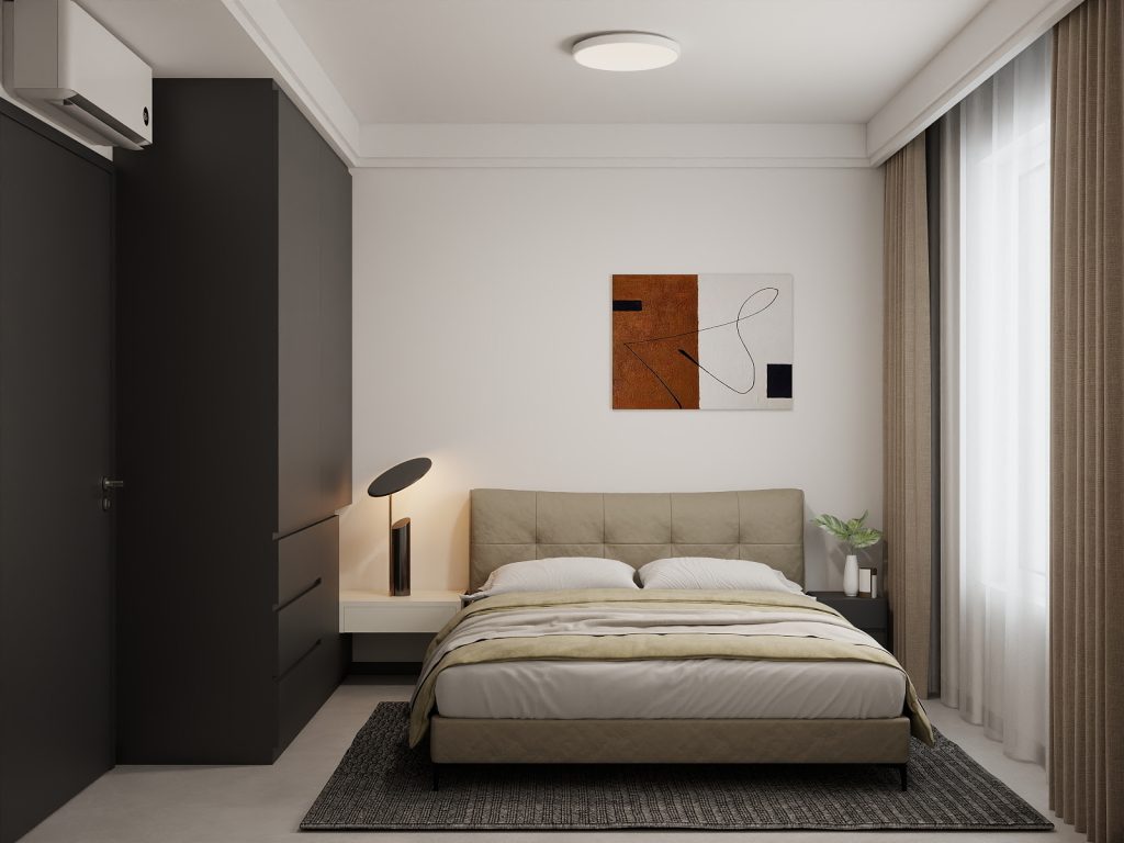 Bedroom 1 Casement Wardrobe with Dressing Table (6.5 feet)