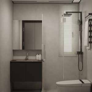 Common Bathroom Top & Bottom Cabinets (5 feet)