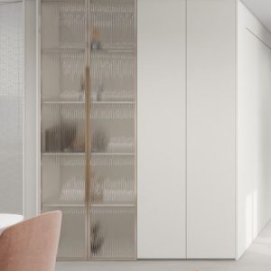 Dining Cabinet  with Glass Door (6 feet)