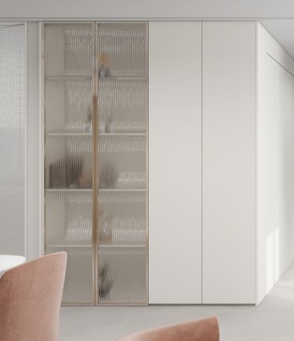 Dining Cabinet  with Glass Door (6 feet)