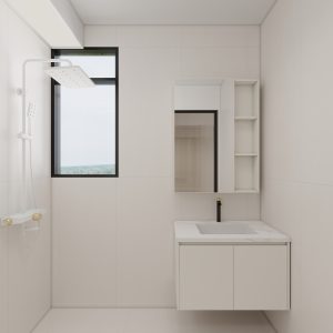 Common Bathroom Top & Bottom Cabinets (5 feet)
