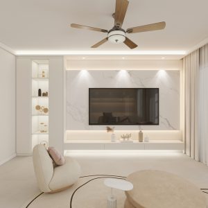 Living Room Suspended Tv  storage cabinet (10.5 feet)